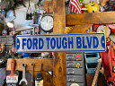 フォード タフ ストリートサイン (FORD TOUGH BLVD) 看板 アメリカン雑貨 アメリカ雑貨 グッズ(3)