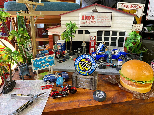 クラシック　ロードランナー　ワッペン　（SPEED SHOP）　アメリカン雑貨　アメリ...