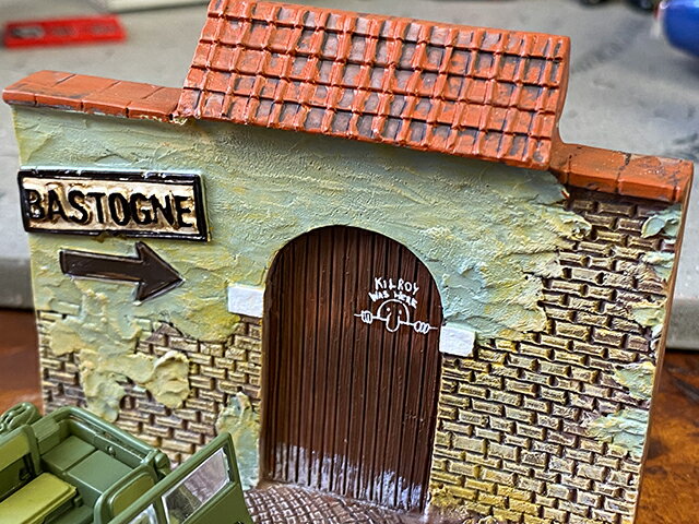 第二次世界大戦　ウイリス　ジープ　ダイキャストミニカー　（ジオラマベース付き）　アメリカン雑貨　アメリカ雑貨　ミリタリーグッズ　ミリタリー雑貨　サバイバルゲーム　サバゲー　おしゃれ かっこいい　ショップインテリア