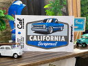 ピックアップ カリフォルニア ステッカー (ブルー) アメリカン雑貨 アメリカ雑貨 グッズ