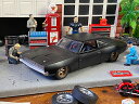 Jada 映画 ワイルドスピード ダイキャストミニカー 1/24スケール (ドム ダッジ チャージャー ワイドボディ) アメリカン雑貨 アメリカ雑貨 映画グッズ...