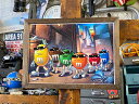 ポスターフレーム (m&m's/サングラス) ポスター&木製フレームのセット アメリカン雑貨 アメリカ雑貨 グッズ