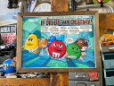 ポスターフレーム (m&m's/IF M BE MY DESTINY!) ポスター&木製フレームのセット アメリカン雑貨 アメリカ雑貨 グッズ