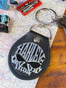 ハーレーダビッドソン オフィシャル キーホルダー (スカル ブラックレザー) アメリカン雑貨 アメリカ雑貨 グッズ HARLEY DAVIDSON おしゃれ か...