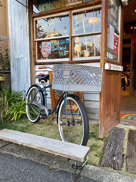 自転車の前カゴ用ステー　映画　E.T.　に登場したBMXみたいなミルククレートを取り付けする専用ステー　※ミルククレートは別売　アメリカン雑貨　アメリカ雑貨　グッズ candytower-10048620 アメリカ雑貨通販キャンディタワー サンプル画像3