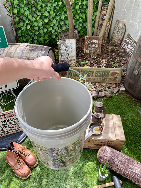 米国リークタイト社 5ガロン バケツ Made In 激安単価で U S A リアルツリー フタは別売