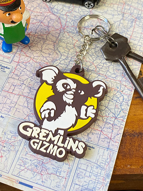 映画 グレムリン ギズモ ラバーキーホルダー (ポップアート) アメリカン雑貨 アメリカ雑貨 グッズ