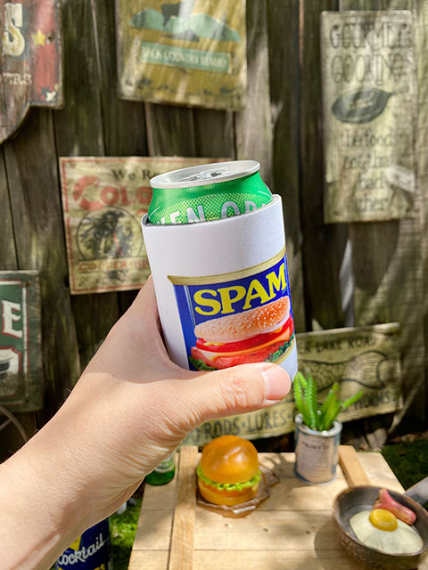 スパム　クージー　缶クーラー（スパム缶)