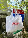 コカ コーラ リサイクルペット エコバッグ Lサイズ （ホワイト）