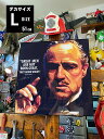 デカサイズ Lサイズ 51cm 映画 ゴッドファーザー ドン・ヴィトー・コルレオーネ ポップアートフレーム (カラー) アメリカン雑貨 アメリカ雑貨 グッズ