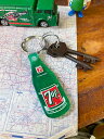 7UP ラバーキーホルダー （ボトル） MADE IN U.S.A.