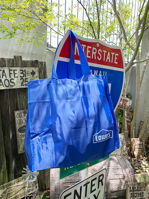 ロウズ　ショッピングバッグ　アメリカン雑貨　アメリカ雑貨　グッズ