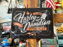 ハーレーダビッドソン エンボスティンサイン (スパークプラグ) 看板 アメリカン雑貨 アメリカ雑貨 グッズ HARLEY DAVIDSON おしゃれ かっこいい...