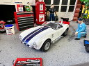 1965年 シェルビー コブラ 427S/C ダイキャストミニカー 1/32スケール (ホワイト) プルバックカー アメリカン雑貨 アメリカ雑貨 モデルカー ジオラマ グッズ