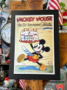 ハリウッドポスター　#0237　ミッキーマウス　No.9　クラシックディズニー　B4サイズ　※専用フレームは別売です