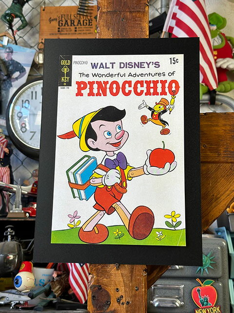ハリウッドポスター　#0273　ピノキオ　No.1　クラシックディズニー　B4サイズ　※専用フレームは別売です
