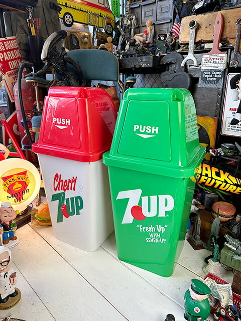 7UP　セブンアップ　ダストビン　20Lサイズ　ゴミ箱　（2個セット）