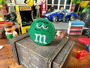 M&M's ラウンドチョコワッペン ミニサイズ (グリーン) アメリカン雑貨 アメリカ雑貨 グッズ