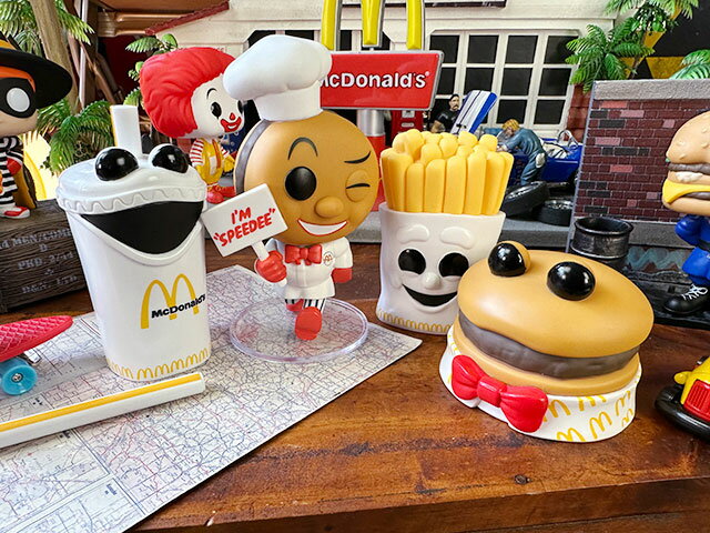 ファンコポップ　マクドナルド　ミールスカッド　フィギュア　4体コンプリートセット　FUNKO POP!