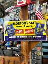 モートンソルト エンボスティンサイン (MORTON'S SALT COMES 2 WAYS) 看板 アメリカン雑貨 アメリカ雑貨 グッズ