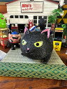 ぷにぷにニャンコちゃん (黒猫) ストレスボール ※ミニ畳は別売です アメリカン雑貨 アメリカ雑貨 グッズ
