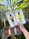 ハワイのトイレ案内看板 (3枚セット) アメリカン雑貨 アメリカ雑貨 ハワイアン雑貨 ハワイ雑貨 ハワイグッズ ハワイアングッズ おしゃれ ショップインテリア
