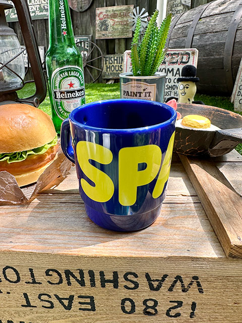 SPAM　スパム　スタッキングマグ　（ネイビー）　単品　アメリカン雑貨　アメリカ雑貨　グッズ