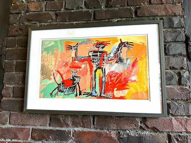 バスキア アートフレーム (Boy and D...の紹介画像2