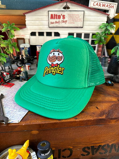 プリングルズ メッシュキャップ (グリーン) 帽子色=グリーン アメリカン雑貨 アメリカ雑貨 グッズ アメカジ カジュアル おしゃれ かっこいい 帽子 プリングルズ メッシュキャップ (グリーン) 帽子色=グリーン アメリカン雑貨 アメリカ雑貨 グッズ アメカジ カジュアル おしゃれ かっこいい 帽子