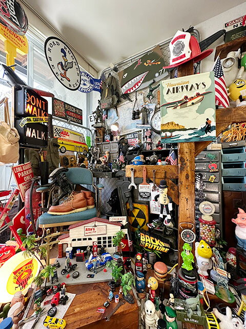 ハワイ　トラベルポスター　エンボスティンサイン　（エアーウェイズ）　看板　アメリカン雑貨　アメリカ雑貨　ハワイアン雑貨　ハワイ雑貨　ハワイグッズ　ハワイアングッズ　おしゃれ　ショップインテリア 3