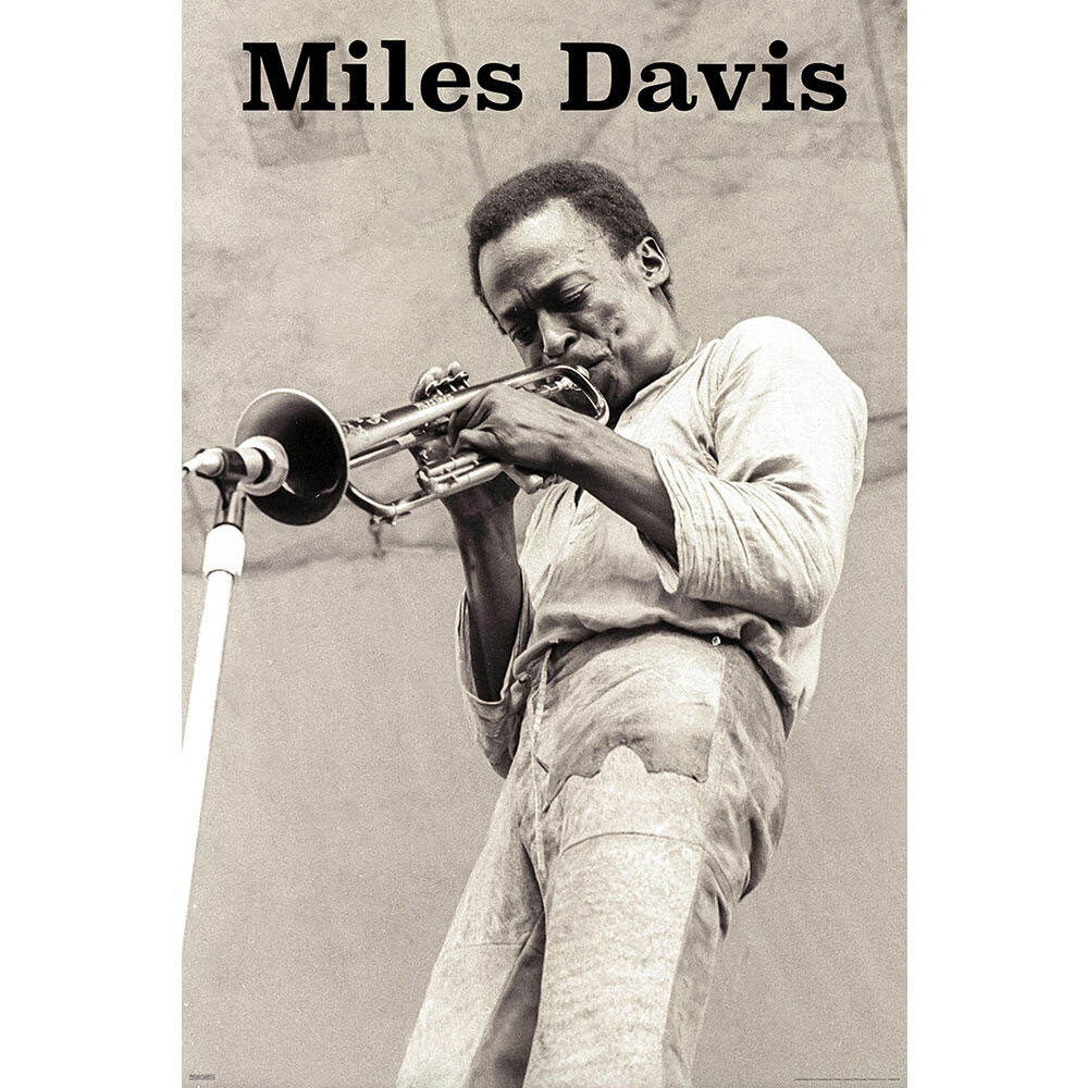 マイルス・デイヴィス　ポスター　MILES　DAVIS　ジャズ　JAZZ