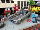 Jada 1967年 シェルビー GT500 ダイキャストミニカー 1/24スケール (グレーメタリック/ブラックストライプ) BIGTIME MUSCLE アメリカン雑貨 アメリカ雑貨 モデルカー ジオラマ グッズ