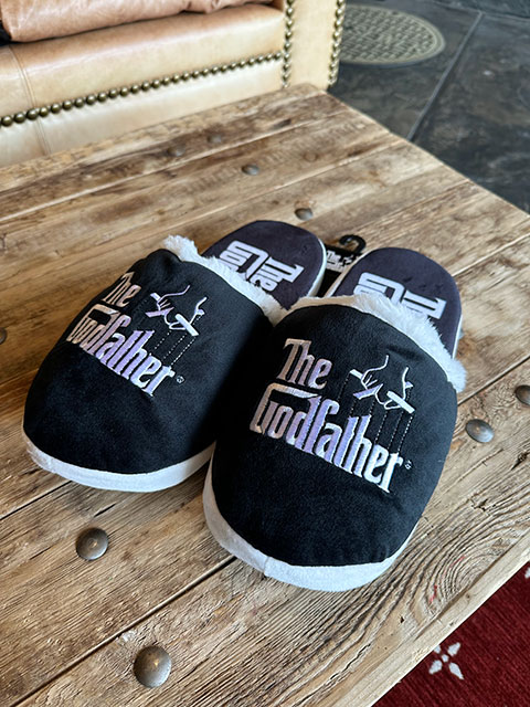 映画 ゴッドファーザー ODD SOX製 ルームスリッパ （24～26cm） 公式グッズ アメリカン雑貨 アメリカ雑貨 グッズ
