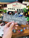 クレイスミス オフィシャル ステッカー (ホワイト CALIF. USA) 透明ベース ステッカー アメリカン雑貨 アメリカ雑貨 グッズ