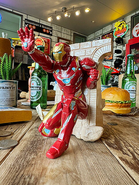 マーベル アイアンマン スマートフォンスタンド スマホスタンド アメリカン雑貨 アメリカ雑貨 グッズ MARVEL マーヴェル アベンジャーズ