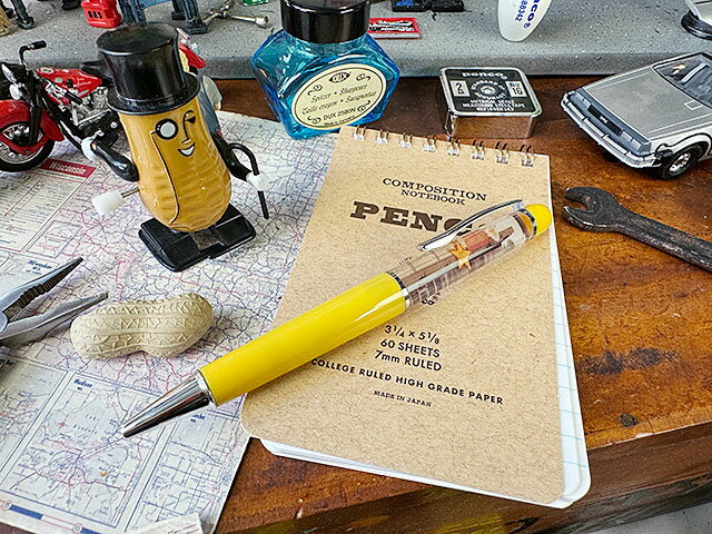 動くボールペン! オールドアドバタイジング フローティングペン (カールスジュニア) アメリカン雑貨 アメリカ雑貨 グッズ