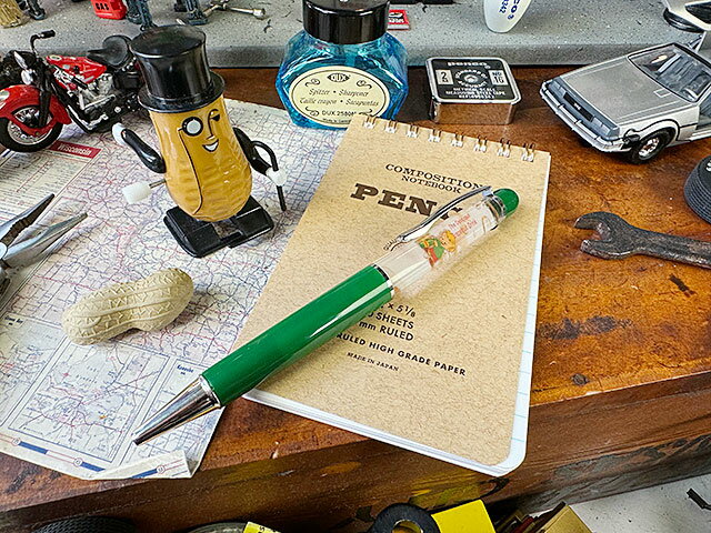 動くボールペン! オールドアドバタイジング フローティングペン (スクアート) アメリカン雑貨 アメリカ雑貨 グッズ