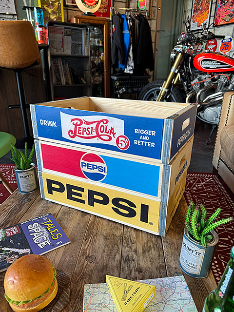 楽天市場】ペプシコーラ（木箱｜収納家具）：インテリア・寝具・収納の通販