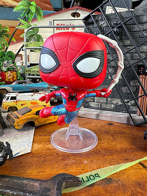 ファンコポップ マーベル スパイダーマン ノー ウェイ ホーム ボビングヘッド フィギュア （スパイダー ウェブ） FUNKO POP