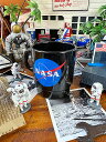 NASA オフィシャル スタッキングマグ 330ml (ブラック) プラスチック製マグカップ 単品 アメリカン雑貨 アメリカ雑貨 グッズ おしゃれ
