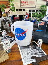 NASA オフィシャル スタッキングマグ 330ml (ホワイト) プラスチック製マグカップ 単品 アメリカン雑貨 アメリカ雑貨 グッズ おしゃれ