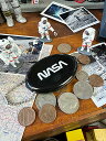 NASA オフィシャル ラバーコインケース (ワームロゴ/ブラック) アメリカン雑貨 アメリカ雑貨 グッズ 財布 サイフ 小銭入れ コインポーチ