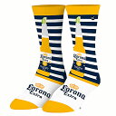 ODD SOX コロナビール ソックス (CORONA EXTRA STRIPES) 靴下 8-12(26~30cm) オッドソックス アメリカン雑貨 アメリカ雑貨 グッズ