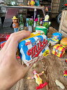 駄菓子屋シリーズ お菓子のミニポーチ (マイクポップコーン) オフィシャルグッズ 昭和レトロ アメリカン雑貨 アメリカ雑貨 グッズ