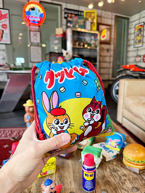 駄菓子屋シリーズ　お菓子のキンチャク袋　（クッピーラムネ）　オフィシャルグッ...