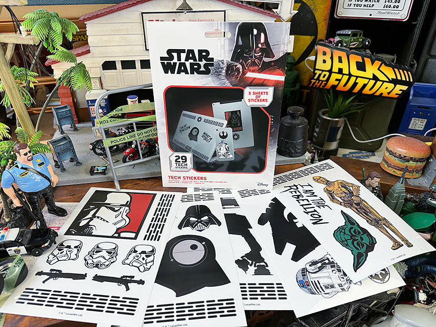 スターウォーズ ステッカーセット （全29種入り） 公式グッズ アメリカン雑貨 アメリカ雑貨 映画グッズ おしゃれ ショップインテリア