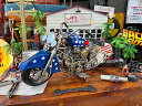 ハーレー バイク ブリキオブジェ Lサイズ (USAフラッグ) 星条旗 アメリカン雑貨 アメリカ雑貨 グッズ HARLEY DAVIDSON おしゃれ かっこい...