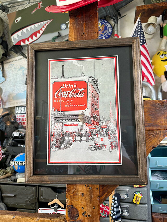 楽天市場】コカ・コーラ アンティークポスターの通販