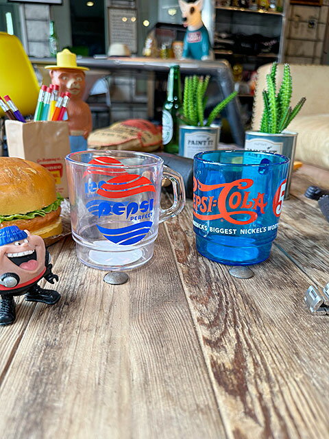 ペプシ　スタッキングマグ　（2個セット）　アメリカン雑貨　アメリカ雑貨　カンパニーグッズ　アメリカン ...