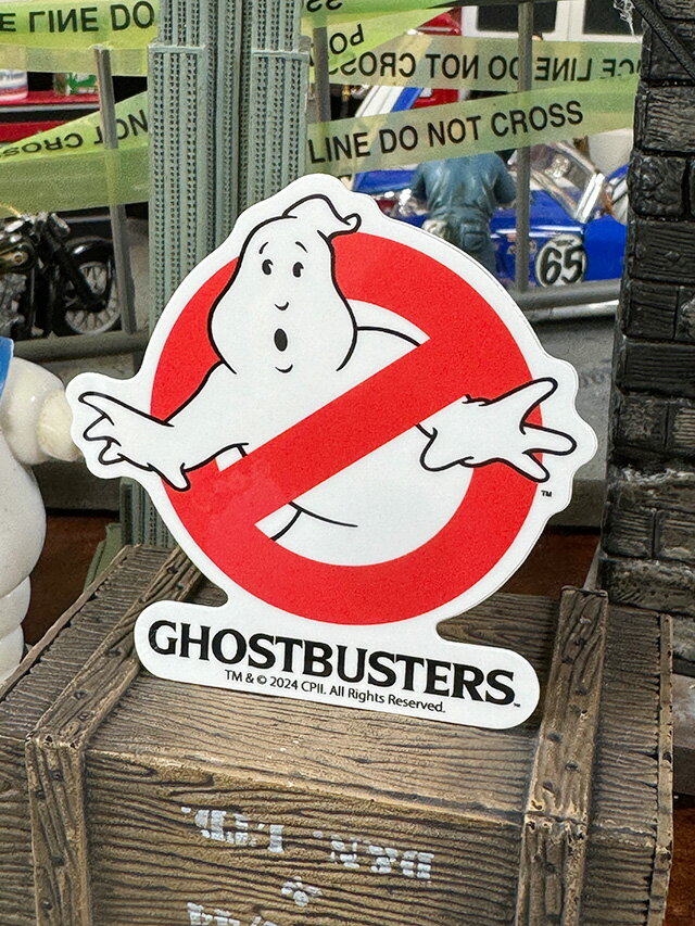 映画　ゴーストバスターズ　オフィシャル　ステッカー　（ノーゴーストロゴ＆タイトルロゴ）　アメリカン雑貨　アメリカ雑貨　映画グッズ　おしゃれ　ショップインテリア　シール　デカール